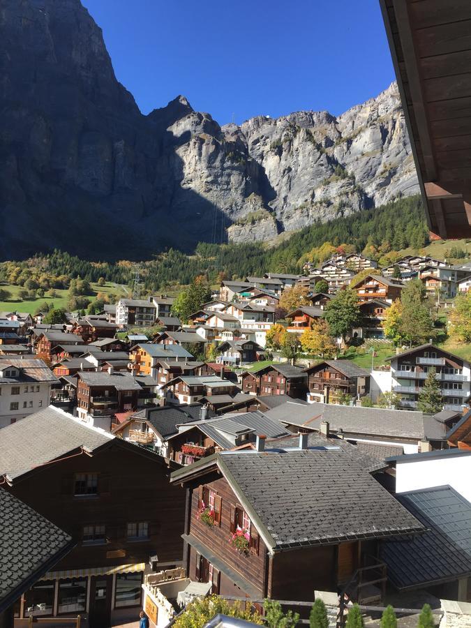Apartments Soldanella Leukerbad Exterior foto